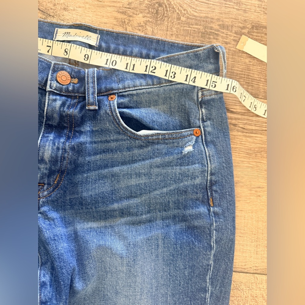 Madewell The Slim Boyfriend Jeans Size 27 - Picture 7 of 9